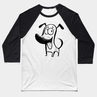 Funny Dog Baseball T-Shirt